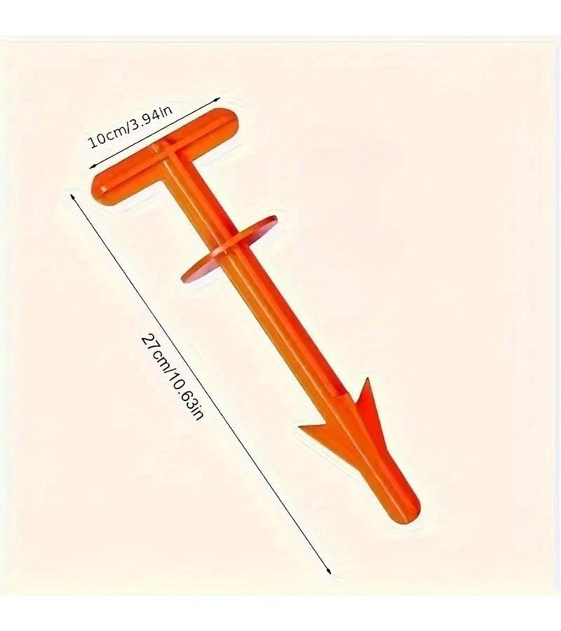 Orange Arrow Removal Tool for Hunters Sharpening Stick Hunting Game Accessory - Image 2
