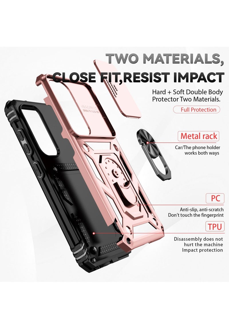 GULFLINK Back Cover Phone Protect Case for Samsung S23 Plus Rose gold - Image 4