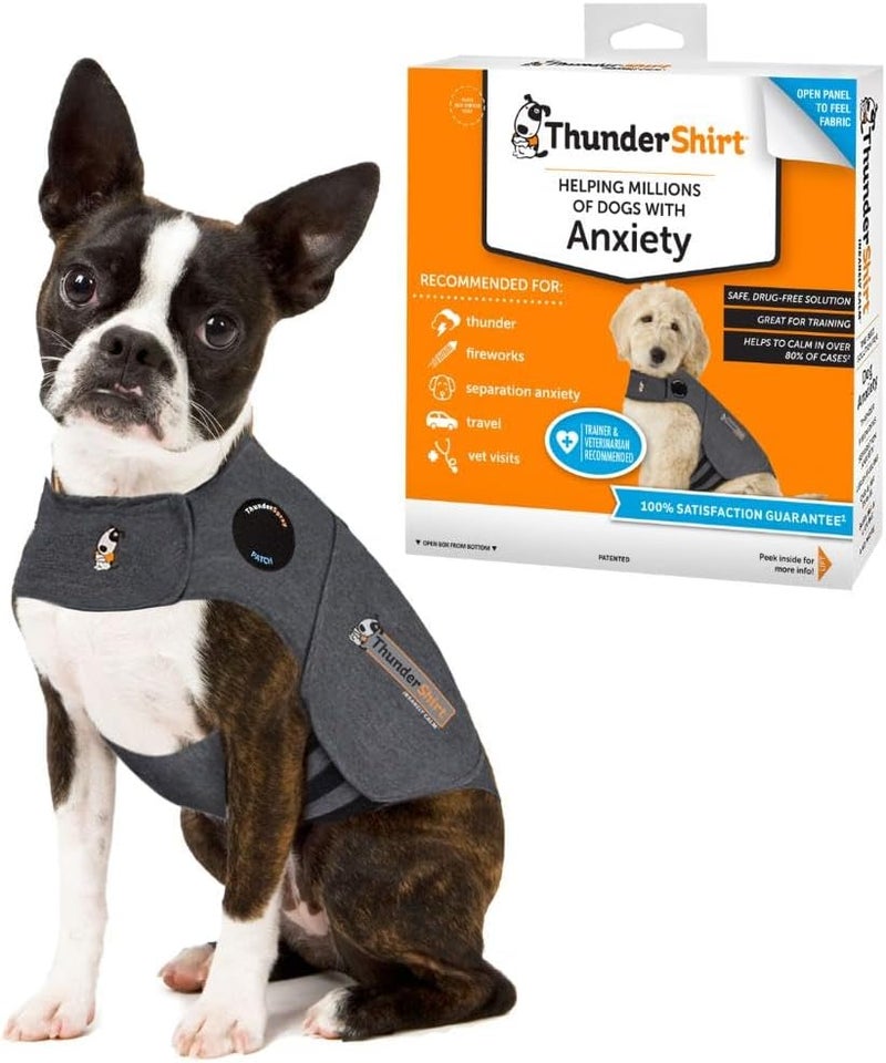 Thundershirt Dog Anxiety Treatment - Gray (Extra Small) - Image 1
