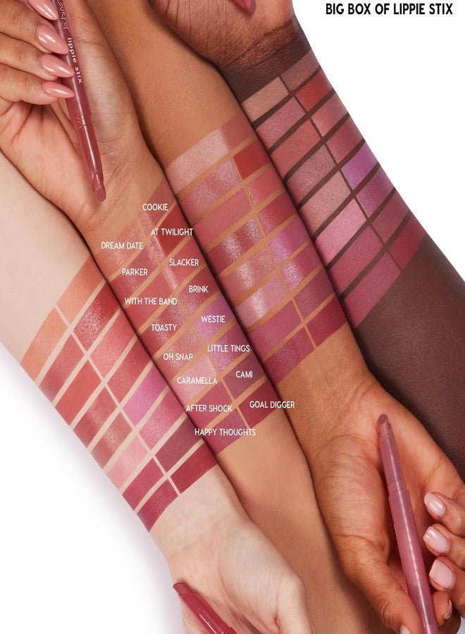 كالر بوب أحمر شفاه ColourPop Lippie Stix - أحمر شفاه مطفي يدوم طويلاً، مُصمم بفيتامين E وزبدة الشيا لترطيب يدوم طوال اليوم - أحمر شفاه بلون تيراكوتا غني بالأصباغ - خالٍ من البارابين والكبريتات - لون برينك (0.4 أونصة) - Image 4