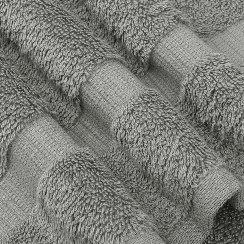 Chakir Turkish Linens Chakir Turkish Linens, 100% Cotton Premium Quality Turkish Bath Sheets (35''x70'' Large Bath Sheet Towels - Gray)  - Image 5