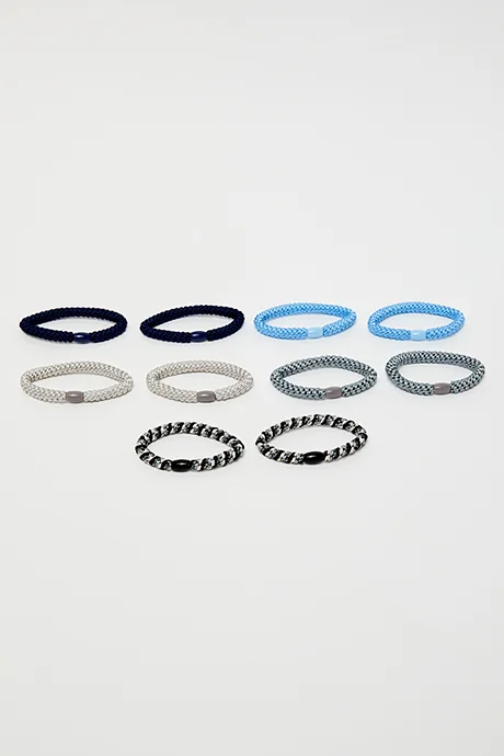 R&b 10 Pack Ponytail Hairbands