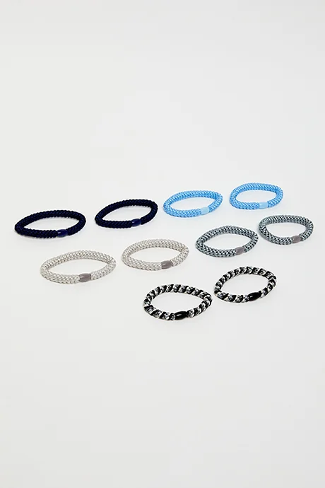 R&b 10 Pack Ponytail Hairbands