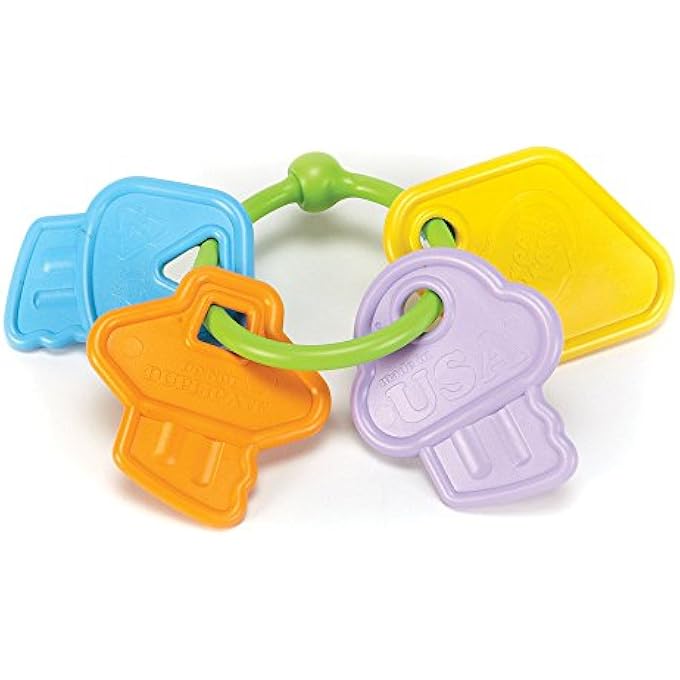 BABY TOY STARTER SET (FIRST KEYS, STACKING CUPS, ELEPHANT) - Image 3
