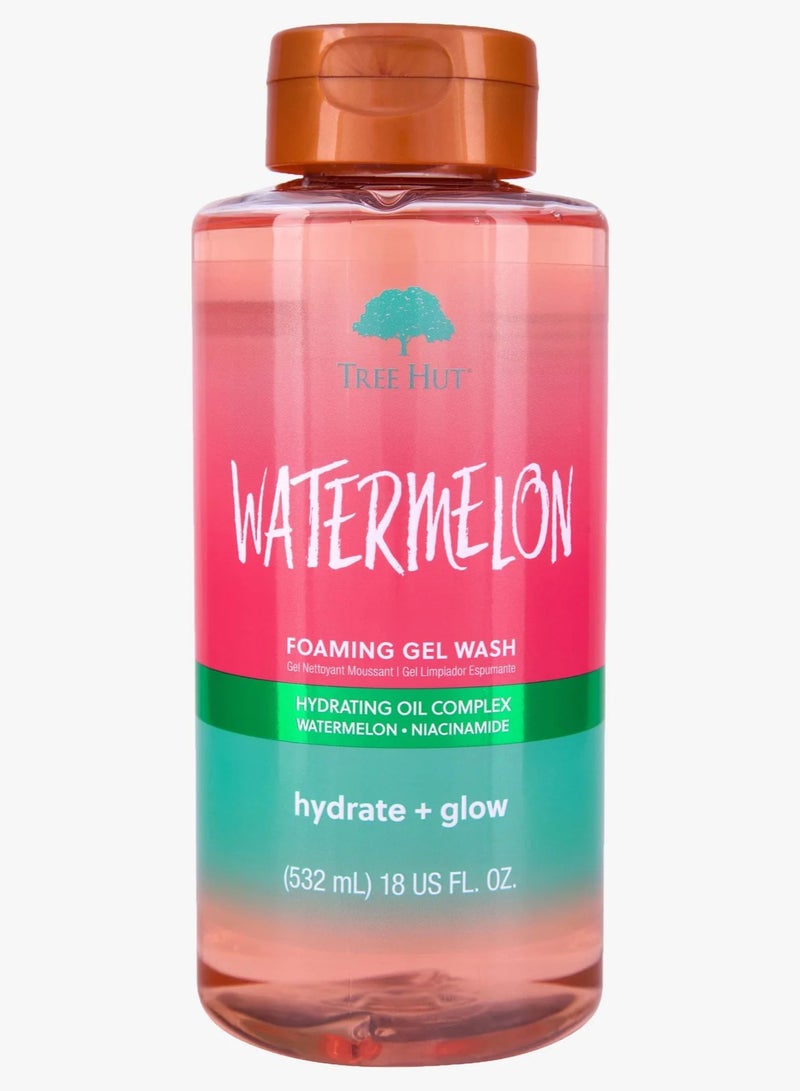 تري هت غسول جل رغوي بنكهة البطيخ من تري هت - Image 1