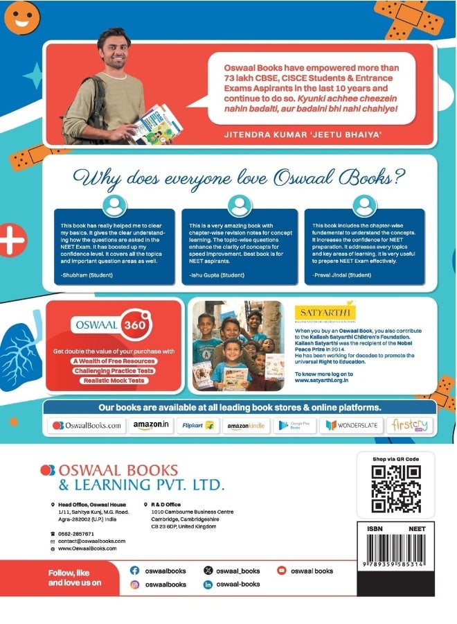 Oswaal NEET (UG) 36 Years Chapter-wise Topic-wise Solved Papers Biology For 2024 Exams ( New Edition) - Image 2