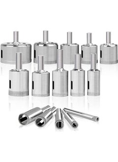 Tile Hole Saw 15 PCS Diamond Drill Bits 6-50mm Glass Tile Hollow Core Extractor Remover Tools for Glass Ceramics Porcelain Ceramic tile. - pzsku/ZE7C56C264C9F03F5EE27Z/45/_/1691230638/dc23bbec-4f22-4cdb-9c82-7fb01ebde711