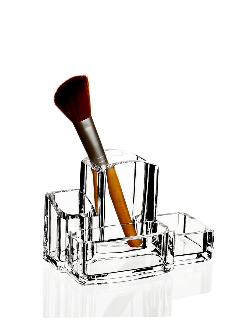 Cosmetic organizer, Pen Holder,Desk Organiser,Acrylic Cosmetic Makeup Organizer - Image 1