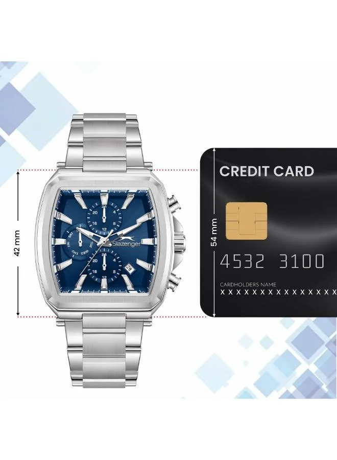Slazenger  Men's Metal Multifunction Watch SL.9.2650.2.390 - 42 mm  | Best Price UAE