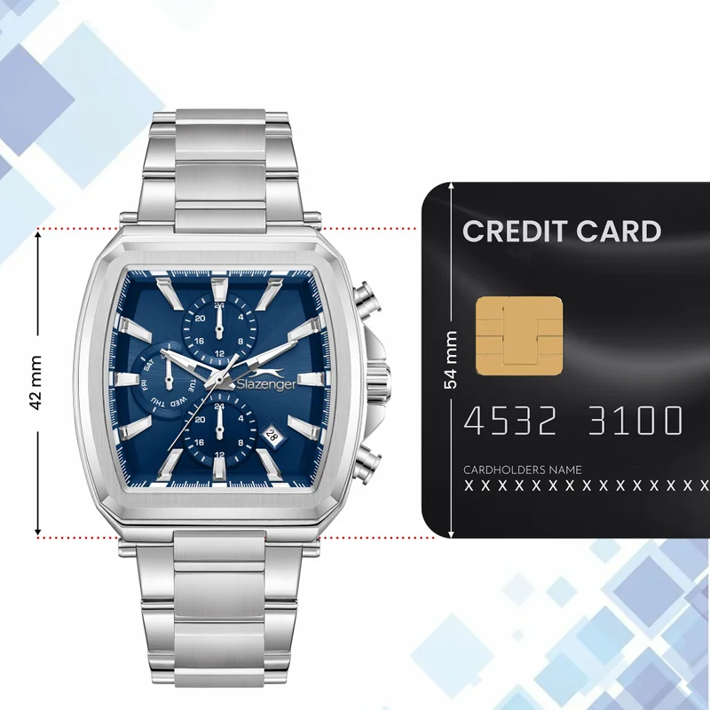 Slazenger  Men's Metal Multifunction Watch SL.9.2650.2.390 - 42 mm  | Best Price UAE