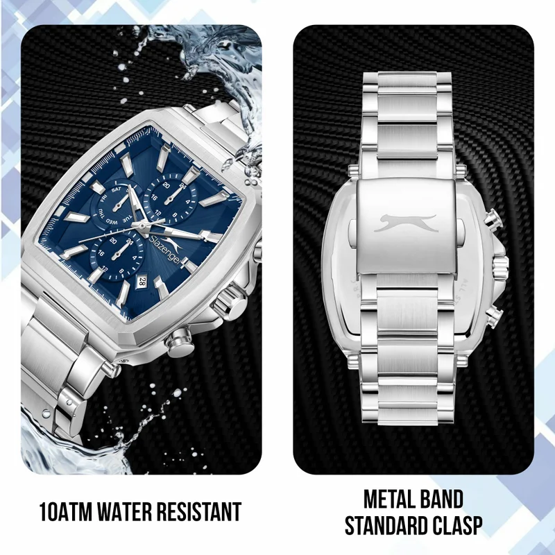 Slazenger  Men's Metal Multifunction Watch SL.9.2650.2.390 - 42 mm  | Best Price UAE