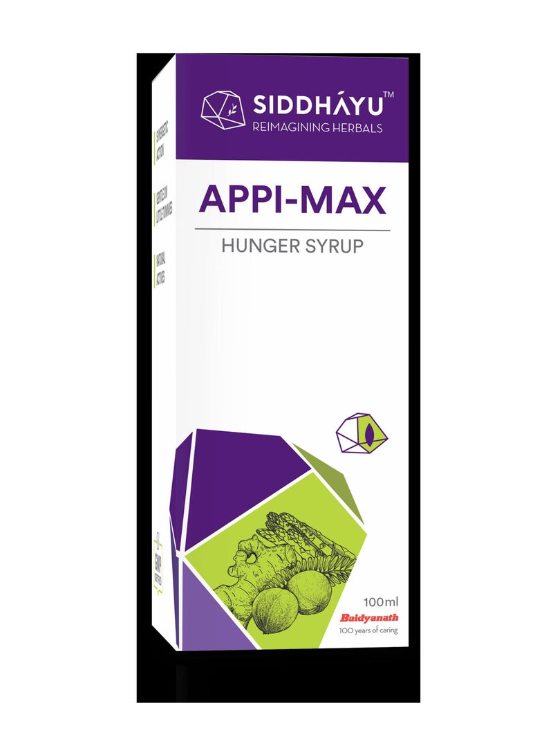SIDDHAYU APPIMAX SYRUP 100 ML