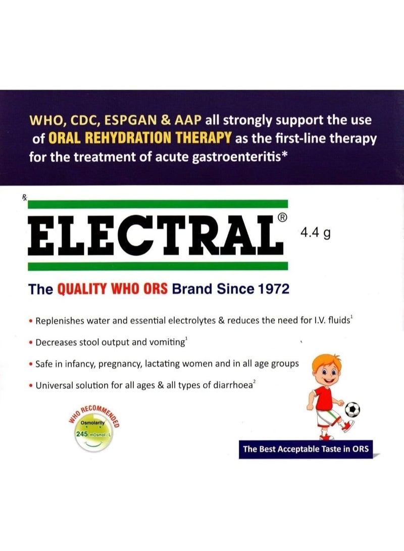 أليكترال Fdc Electral Ors مسحوق - عبوة من 60 كيسًا × 4.40 جم - Image 3