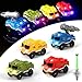 Save Unicorn Tracks Cars Replacement onlyTrack Cars for Tracks Glow in The Dark Car Tracks Accessories with 3 Flashing LED Lights Compatible with Most Car Tracks for Kids Boys and Girl4pack - Image 2