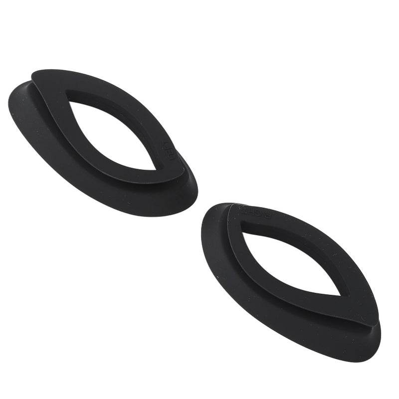LED Photon Eye Cover: Black Soft Silicone - Block Color Light, Fit Most LED Photon Face Guards for Home, Professional Beauty Salon, Women and Beauticians - Image 2