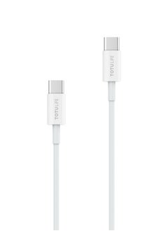 Totulife PURE Series PD Wall Charger + PD Cable C-C - White  - Image 2