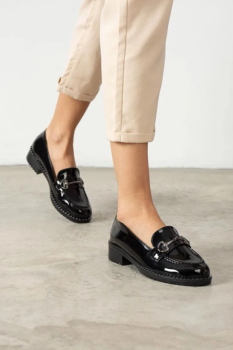 رينكلي بوتيك Colorful Boutique Women's Daily Laofer Loafer Shoes