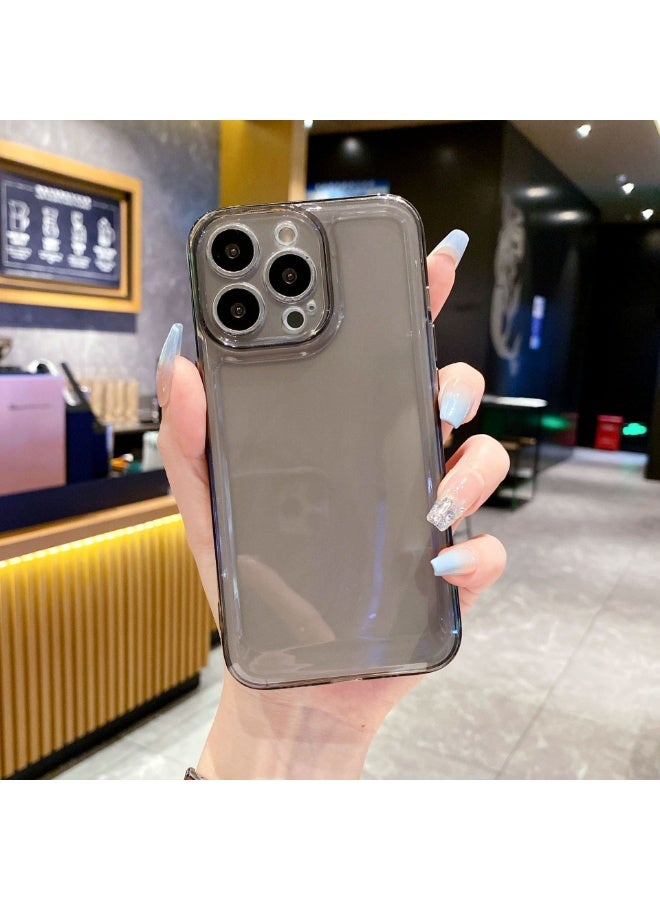 NIBEMINENT Protective TPU Case Cover For iPhone 16 Pro, Black - Image 1