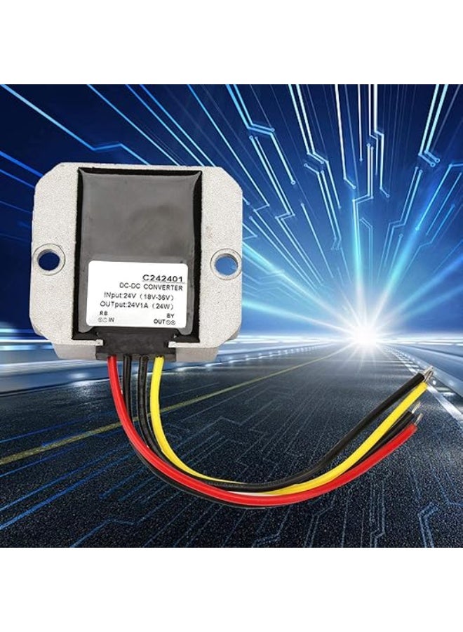 Terabyte Voltage Regulator Buck Converter 8-40V to 24V Step Up Down Converter Boost Buck Voltage Regulated Power Unit Transformer Module(2A) - Image 3