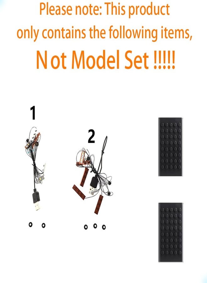 GEAMENT LED Light Kit Compatible with Lego Medieval Town Square - Light Set by Icons 10332 (Model Set Not Included) - Image 3
