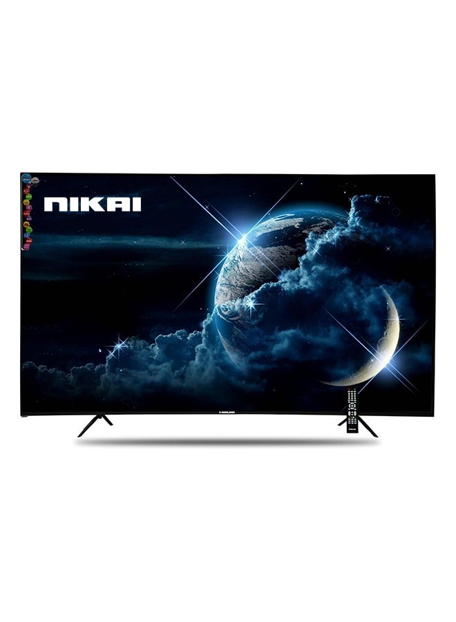NIKAI 85 Inch - 4K - LED - Smart UHD - UHD85QLED Black - Image 1