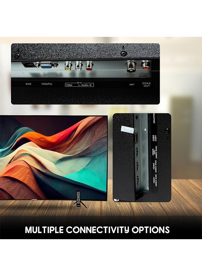 NIKAI 85 Inch - 4K - LED - Smart UHD - UHD85QLED Black - Image 3