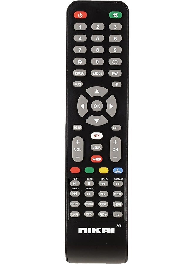 NIKAI 85 Inch - 4K - LED - Smart UHD - UHD85QLED Black - Image 4
