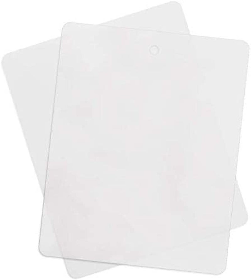 Thin Clear Flexible Plastic Cutting Board Chopping Mat 12 x 15 2