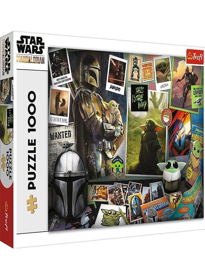Trefl - Puzzle Star Wars Grog collection - 1000 Pieces  - 10718 - Image 1