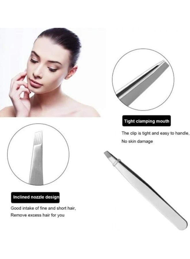 Tweezer - Professional Eyebrow, Facial & Hair Remover - Etched Interior Tip to Grab Hair From the Root - Perfectly Aligned Tips - Image 5