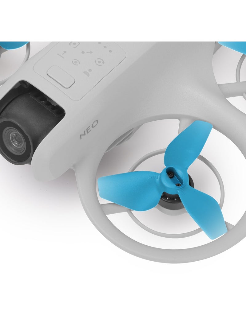 Propellers For DJI NEO Propellers Lightweight Drone Wing Quick Release Foldable Wings Drone Propellers (Blue 2 Pair)  - Image 2