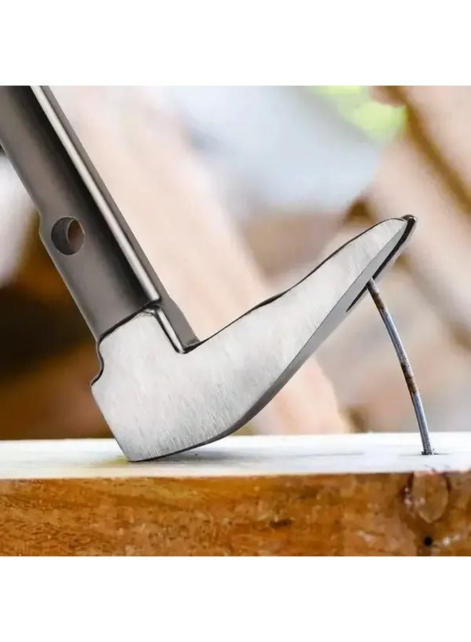 12 Inch Nail Puller Carbon Steel Remodeling Tool Multifunctional Pry Bar for Household Woodworking - Image 5