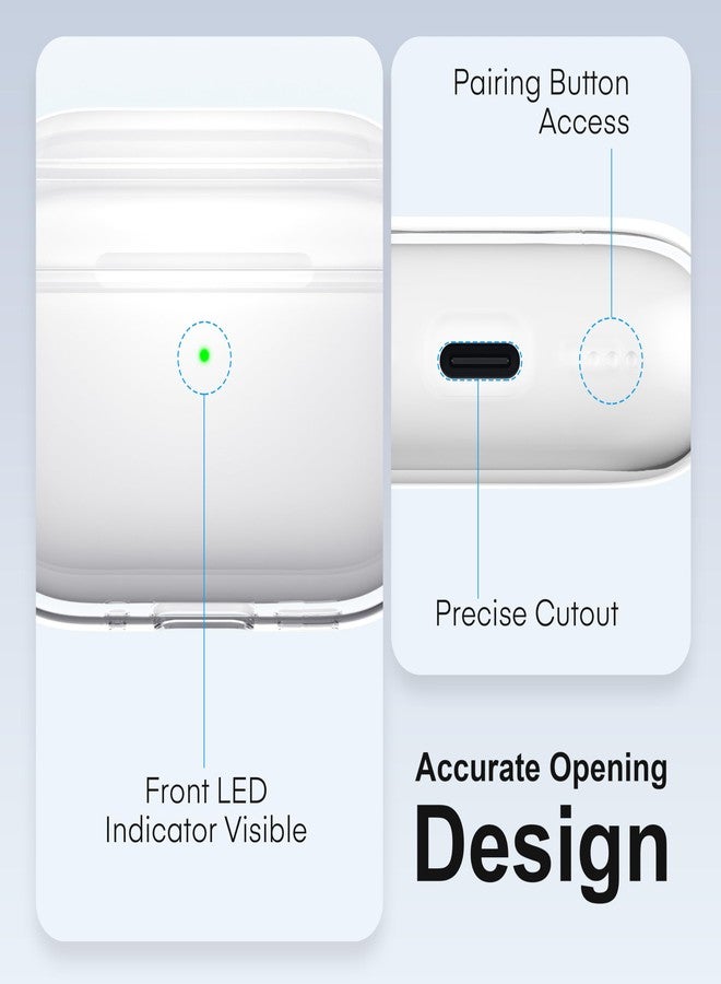 فالكيت جراب Valkit شفاف لسماعات AirPods Pro 3 مع طقم تنظيف | جراب ناعم من مادة TPU لسماعات AirPods Pro من الجيل الثالث | غطاء واقٍ مقاوم للصدمات | جرابات iPods Pro 3 | لسماعات AirPods Pro من الجيل الثالث 2025 (شفاف) - Image 5