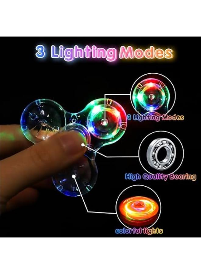 مندولات فرطة صغيرة 16 قطعة ، هدايا حفلات أطفال، مناولات مضيئة LED للأطفال من عمر 4-12 ، أشياء جيدة لأكياس الهدايا، ليمكن اللامعة في الظلام، لوازم حفلات. - Image 2