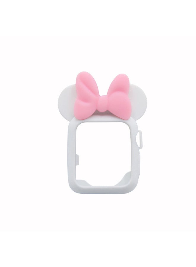 Cartoon For Apple Watch Iwatch Silicone Soft Case For Apple Watch Minnie Case-Color:(Generations, Generations, Generations, Generations, Generations, Generations And Generations) White Purple-Exteri - Image 2
