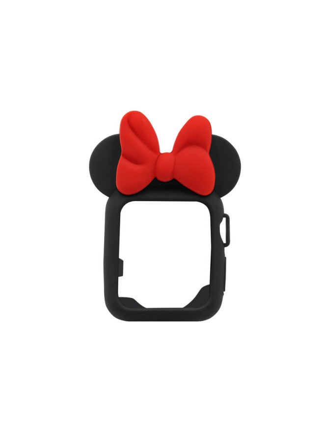 Cartoon For Apple Watch Iwatch Silicone Soft Case For Apple Watch Minnie Case-Color:(Generations, Generations, Generations, Generations, Generations, Generations And Generations) White Purple-Exteri - Image 5