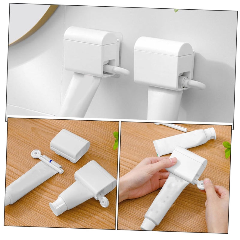 Wall Mounted Toothpaste Squeezer 2 Pack Manual Tube Presser For Bathroom - Image 4