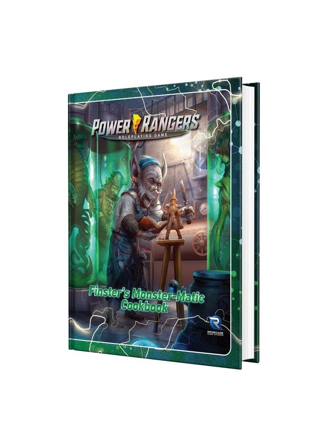 Renegade Game Studios Renegade Game Studios: Power Rangers RPG Finster’s Monster-Matic Cookbook Sourcebook - Hardcover Book, Roleplaying Game, Create 100+ Threats, Ages 14+  - Image 1