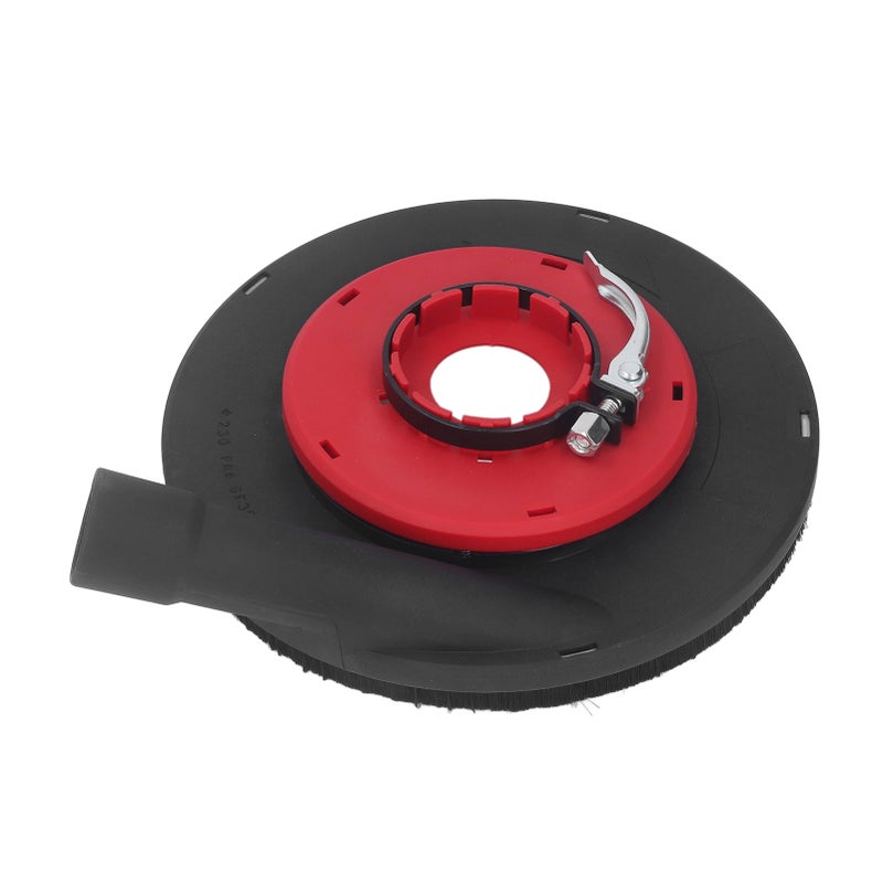 9 Inch Angle Grinder Dust Shroud Surface Grinding Dust Shroud for Angle Grinder Red Black 230mm Grinding Wheel - Image 1