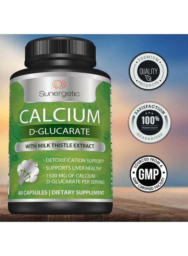 Sunergetic Premium Calcium D-Glucarate Supplement - Image 5