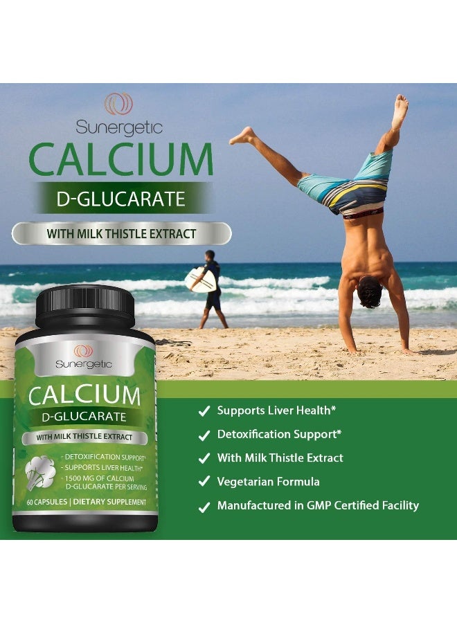 Sunergetic Premium Calcium D-Glucarate Supplement - Image 4