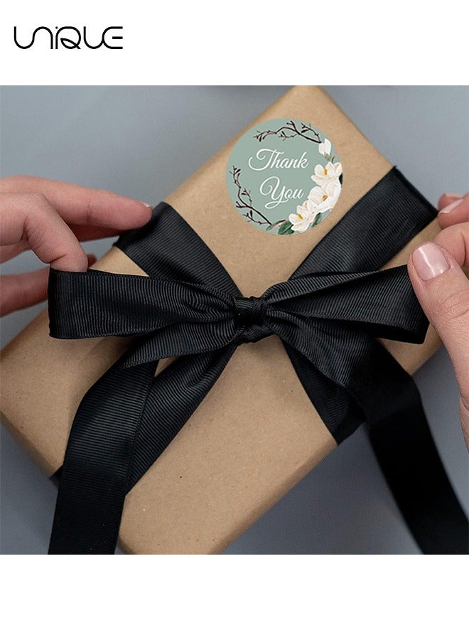 يونيك 500 قطعة ملصقات شكرا لك - ملصقات شكرا لك مستديرة ملصقات شكرا - ملصق ختم مغلف للوازم الديكور لتغليف المتجر - 1 بوصة - Image 4