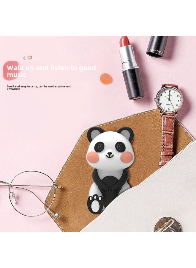 Ritual Cartoon Animal Bluetooth Audio Small Mini Cute Panda Fox Bird Cat Leg Multifunctional Wireless Speaker - Image 2