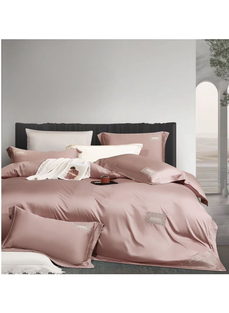 Duoduo home Light Luxury Tencel duvet cover set  , high quality king size ,with duvet cover 220*240cm set new model,4pcs set - Image 1