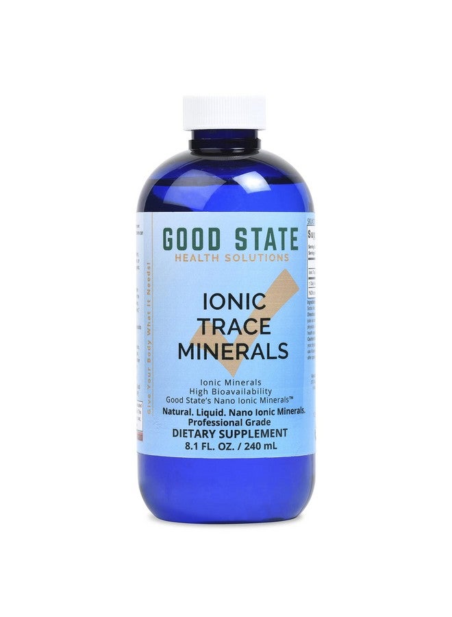 Good State Good State Liquid Ionic Trace Minerals (96 servings at 125 mg - 8 fl oz)  - Image 1