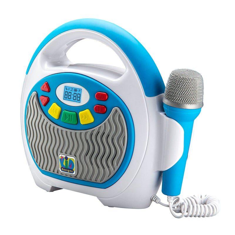 eKids Mother Goose Club Karaoke Machine for Kids with Microphone and Built-in Nursery Rhymes - Image 3
