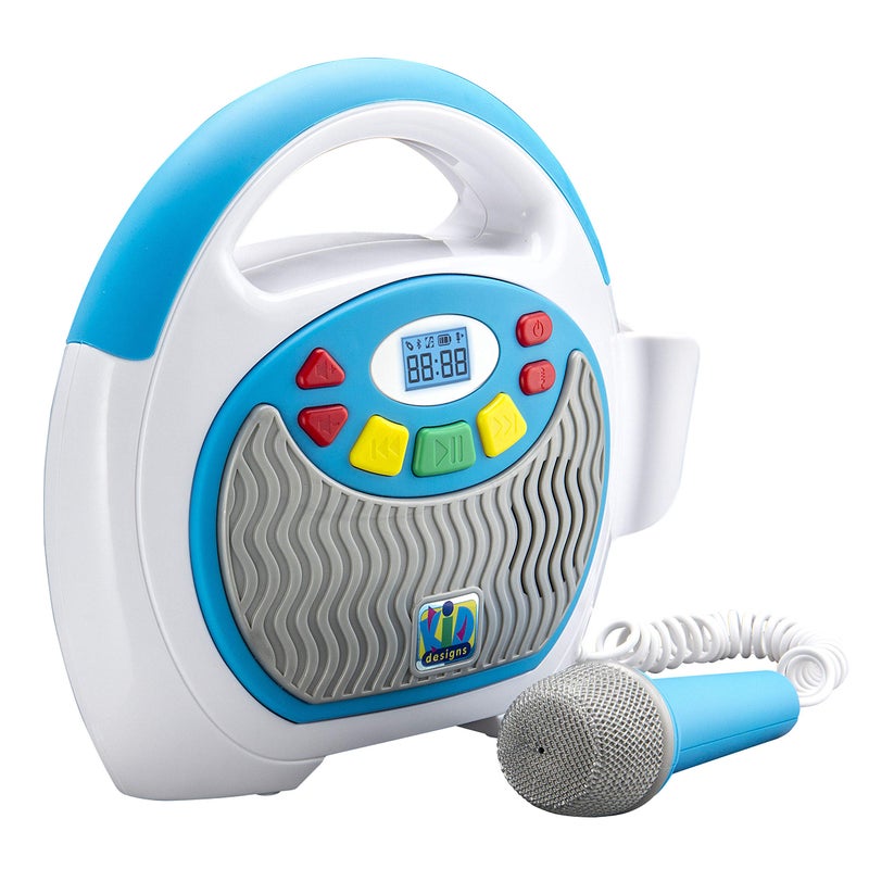 eKids Mother Goose Club Karaoke Machine for Kids with Microphone and Built-in Nursery Rhymes - Image 2