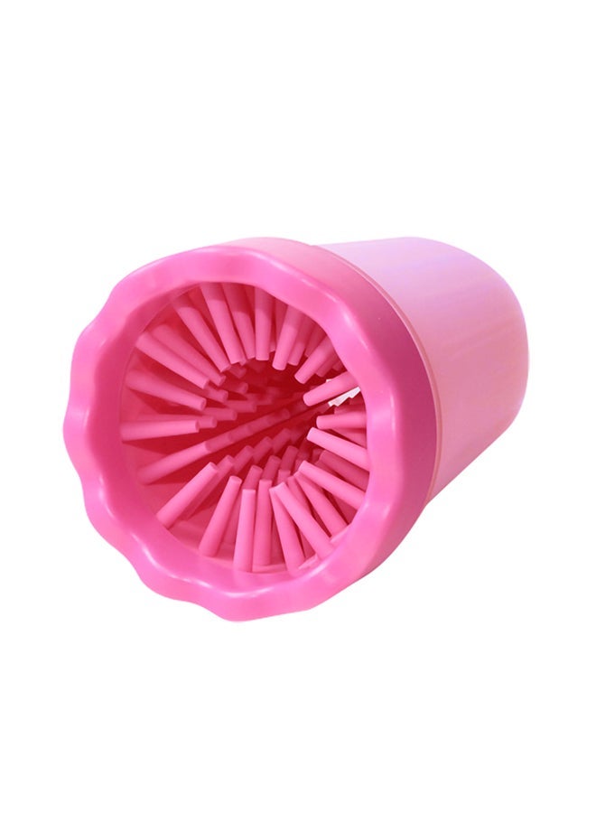 NIBEMINENT Portable Gentle Dog Foot Wash Cup Pink - Image 2