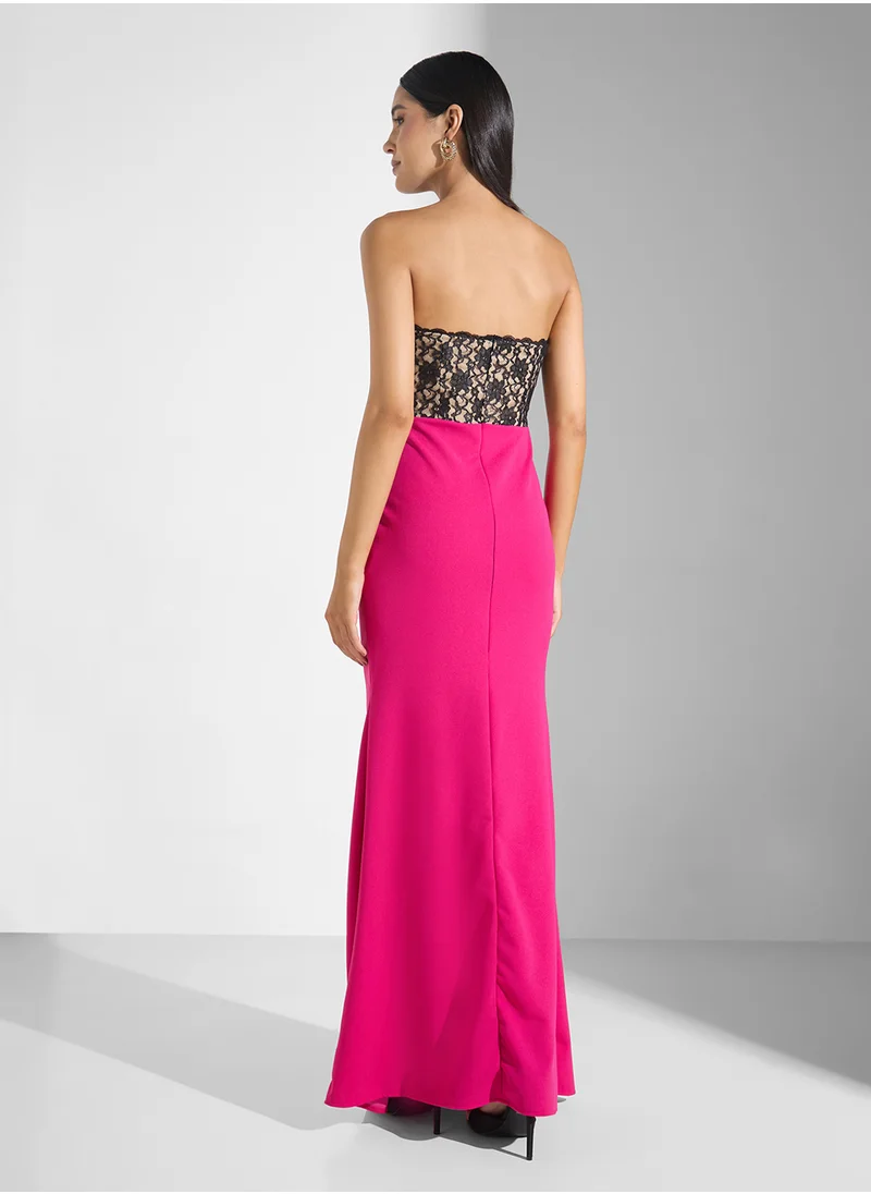 ايلا ليمتد اديشن Corset   Slit Dress