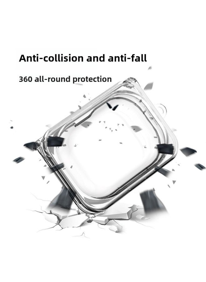 Suitable For Nothing Ear(A) Bluetooth Headset TPU Protective Case Transparent Hard Case Anti-fall And Dust-proof Case Storage-Color:Transparent-Model:D53 - Image 3